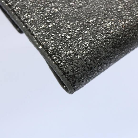 SAINT LAURENT Wallet Leather Silver Auth hk980 - Picture 16 of 16